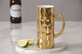 Beer Mug - Gold